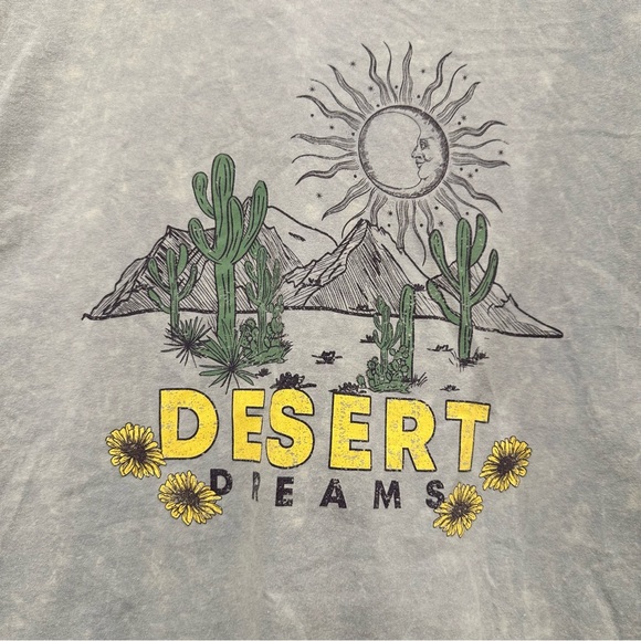3/$20 Organic Cotton Desert Graphic Tee size XXL - Picture 4 of 10